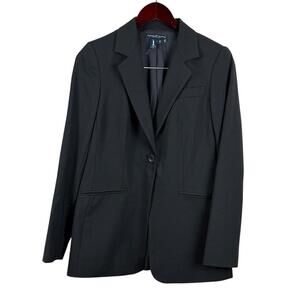 Peace of Cloth Women Brown Color Blazer 2 One Button NWOT